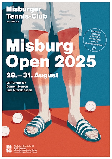 Misburg Open 2024. Anmeldung ab sofort möglich!